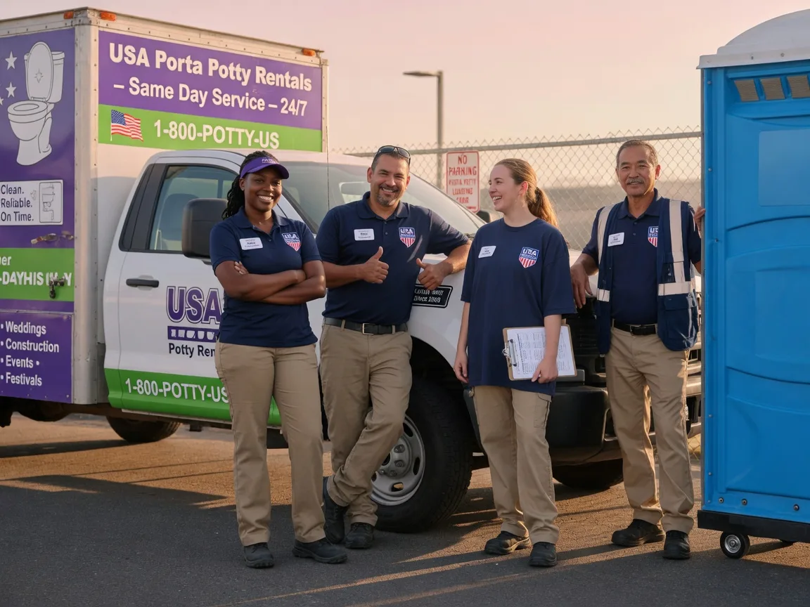 Porta Potty Rental company in National City, CA
